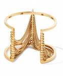 Jenny Bird Fallingwater Cuff in Gold - SWANK - Jewelry - 4