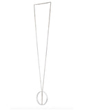 Jenny Bird Halo Pendant in Silver - SWANK - Jewelry - 1