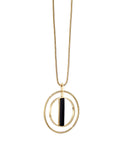 Jenny Bird Lennox Pendant in High Polish Gold - SWANK - Jewelry - 1