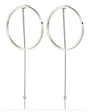 Jenny Bird Rhine Hoops in Silver - SWANK - Jewelry - 1