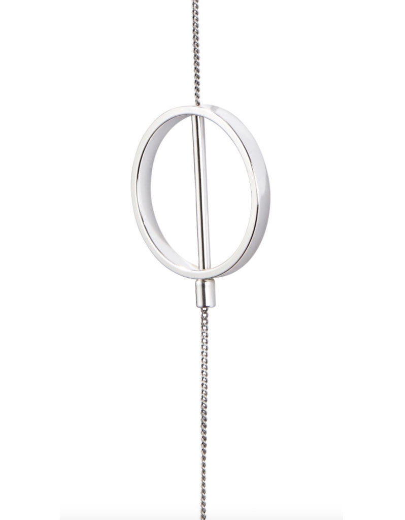 Jenny Bird Rhine Lariat Necklace in Silver - SWANK - Jewelry - 4