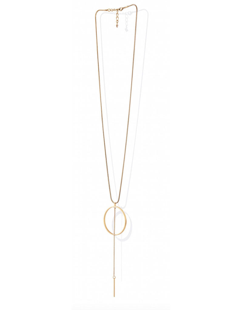 Jenny Bird Rhine Pendant in Gold - SWANK - Jewelry - 1
