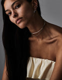 Jenny Bird Rill Choker in High Polish Silver - SWANK - Jewelry - 2