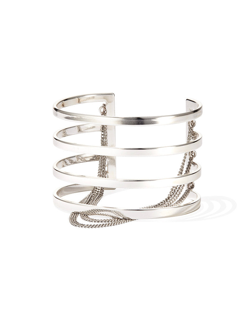 Jenny Bird Series Cuff in Silver - SWANK - Jewelry - 1