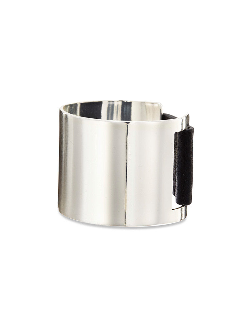 Jenny Bird THE Cuff in High Polish Silver - SWANK - Jewelry - 1