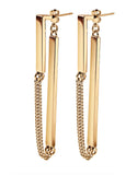 Jenny Bird Zenith Earrings in Gold - SWANK - Jewelry - 1