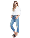 Michael Lauren Keller Button Up Shirt in White