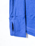 Michael Lauren Kipling L/S Fitted Henley w/Snaps in Seaport - SWANK - Tops - 5