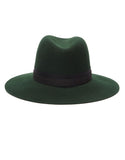 Janessa Leone Linda Hat in Deep Green - SWANK - Hats - 1