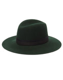 Janessa Leone Linda Hat in Deep Green - SWANK - Hats - 3