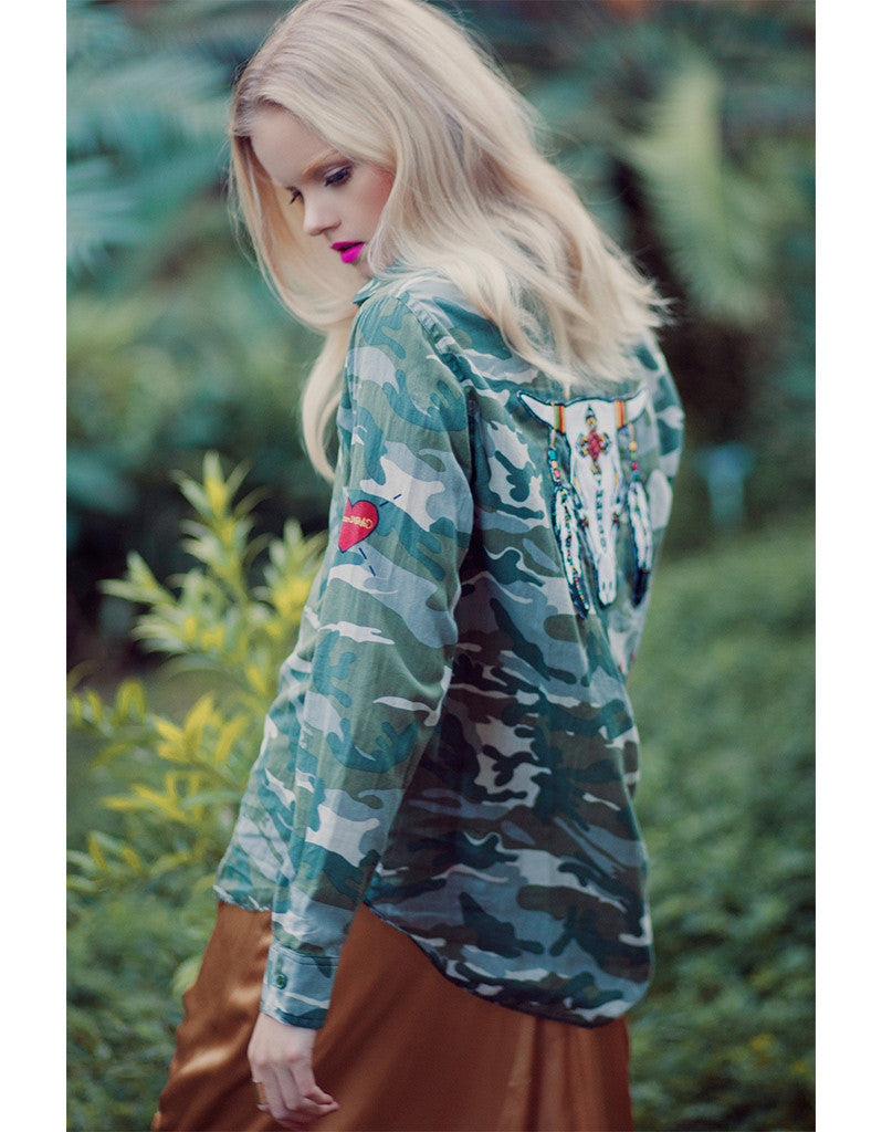Lauren Moshi Anaya Button Up Shirt SWANK