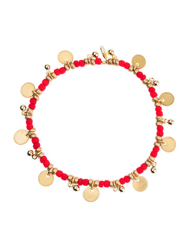 Shashi Laila Gemstone Bracelet in Pink