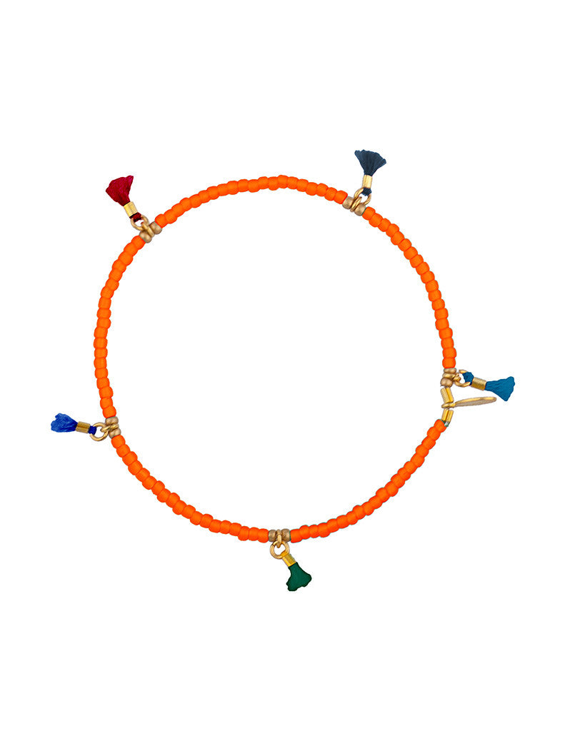 Shashi Lilu Bracelet in Orange