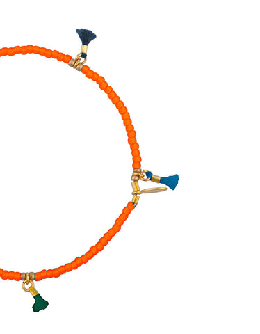 Shashi Lilu Bracelet in Orange