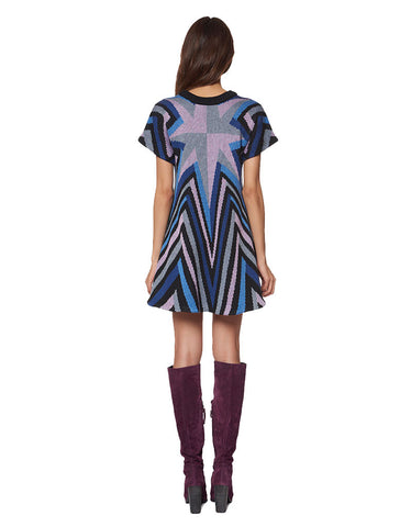 Mara Hoffman Compass Knit Swing Dress