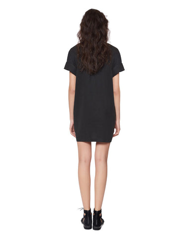 Mara Hoffman Radial Embroidered Tunic Dress in Black Multi