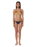 Mara Hoffman Stripe Crochet Tie Swim Bottom in Rainbow - SWANK - Swimwear - 2