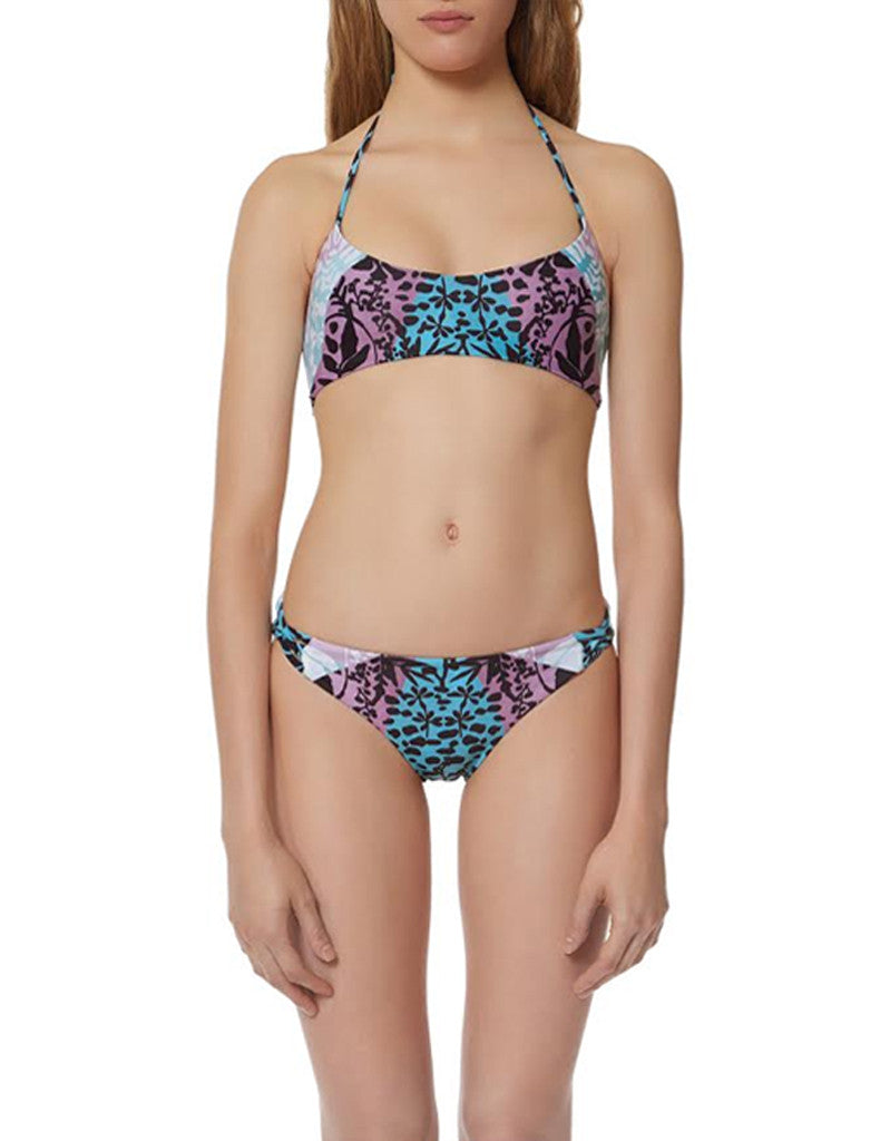 Mara Hoffman Verbena Basketweave Swim Top in Sage - SWANK - Swimwear - 1