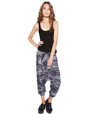 Michael Lauren Matteo Drop Crotch Pant in Asphalt Camo - SWANK - Pants - 1