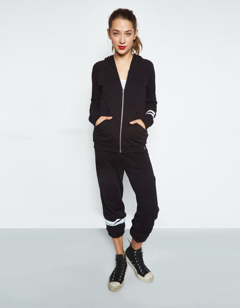 Michael Lauren Plato Sweatpant in Black