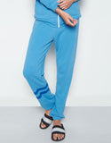 Michael Lauren Plato Sweatpant w/Stripe in Chill Out