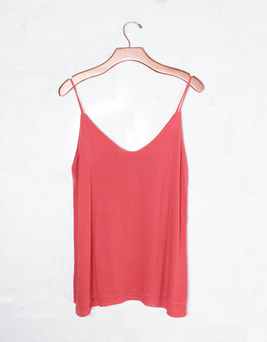 Nicole Tank Top with Contrast Detailing in Mocha