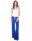 Michael Lauren Troy Wide Leg Pant in Moonstone - SWANK - Pants - 1