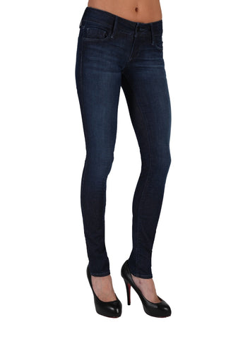 Black Orchid Motorcycle Jegging in Russian Navy