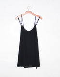 Show Me Your Mumu Criss Cross Applesauce Dress in Black Crisp - SWANK - Dresses - 1