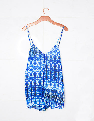 Show Me Your Mumu Rascal Romper in Fontainebleau