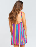 Show Me Your Mumu Bella Dress in Stripe Up Your Life