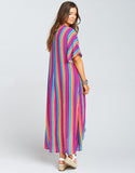 Show Me Your Mumu Get Twisted Maxi in Stripe Up Your Life