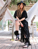 Custom Made Boho Native Soul Sandals in Black