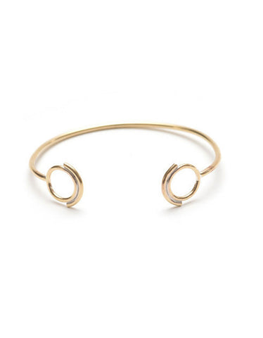 Jenny Bird Moonsong Cuff in Antique Gold