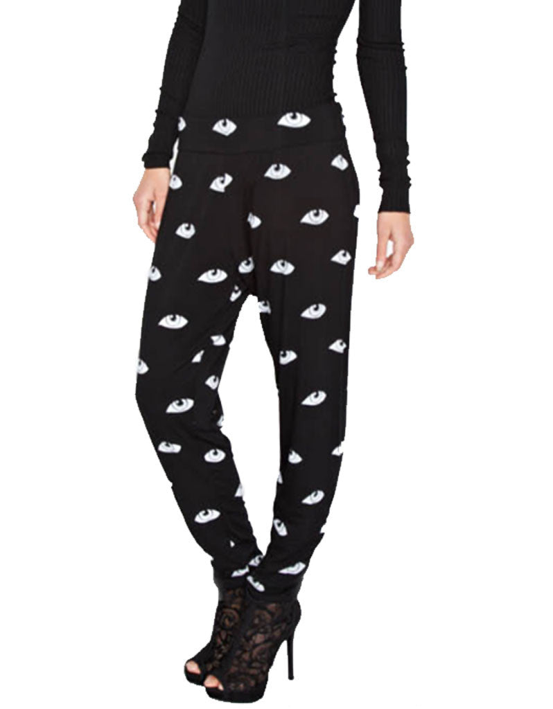 Michael Lauren Pablo Pant w/ Shirring in Cosmic Eye - SWANK - Pants - 2