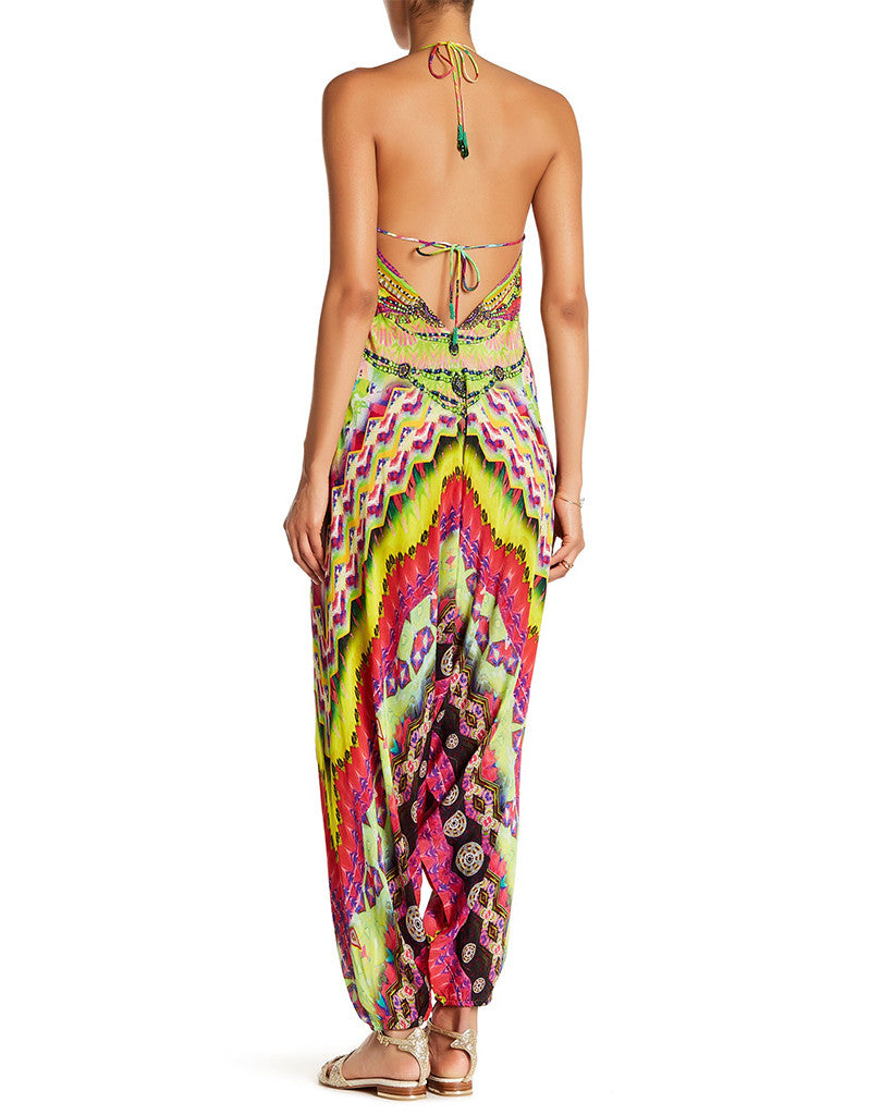 Shahida Parides Sarina Harem Jumpsuit in Yellow