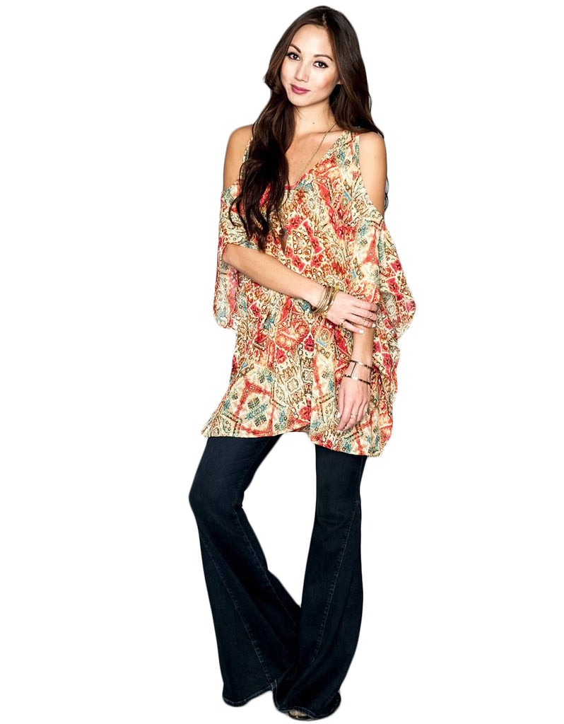 Show Me Your Mumu Peta-Boo Tunic - SWANK - Tops - 3