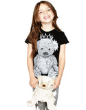 Lauren Moshi Kids Piglet S/S Crystal Bear Tee - SWANK - Tops - 1