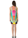 Mara Hoffman Ponte Shift Dress in Beams Yellow - SWANK - Dresses - 2