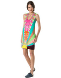 Mara Hoffman Ponte Shift Dress in Beams Yellow - SWANK - Dresses - 1