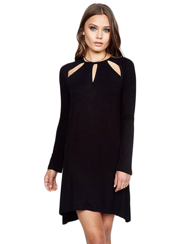 Michael Lauren Reef Mini Dress w/Cutouts