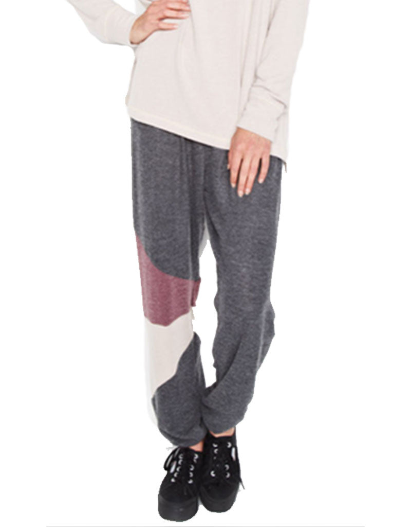 Michael Lauren Rizzo Colorblock Sweatpant - SWANK - Pants - 3