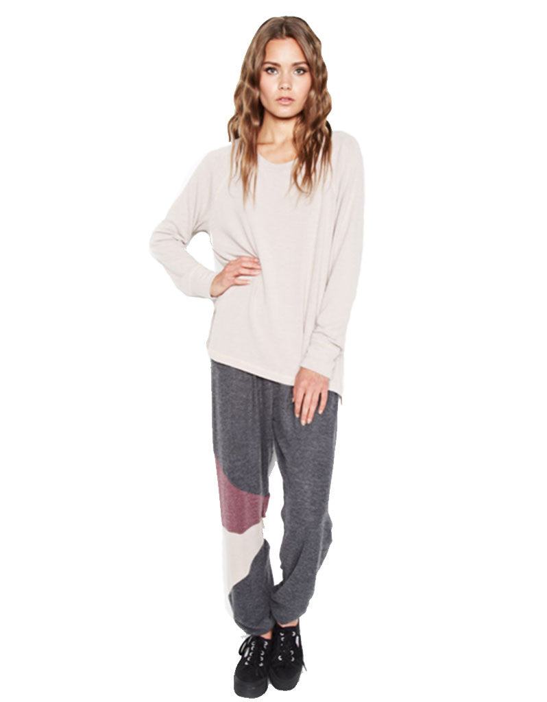 Michael Lauren Rizzo Colorblock Sweatpant - SWANK - Pants - 1