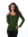 Recover Long Sleeve Ballerina Top - SWANK - Tops - 6