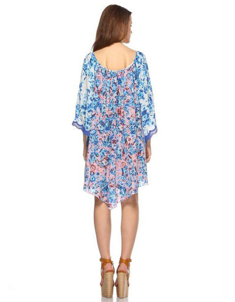 Rococo Sand Romantic Florals Kaftan - SWANK - Dresses - 2