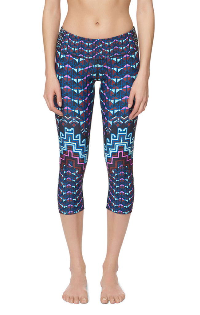 Mara Hoffman Active Crop Legging - SWANK - Pants - 2