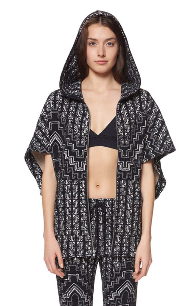 Mara Hoffman Active Jacquard Cape - SWANK - Tops - 1