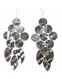 Chandelier Earrings in Silver - SWANK - Jewelry - 1