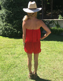 Show Me Your Mumu Banjo Pom Pom Crop Top in Bonfire Crisp - SWANK - Tops - 7