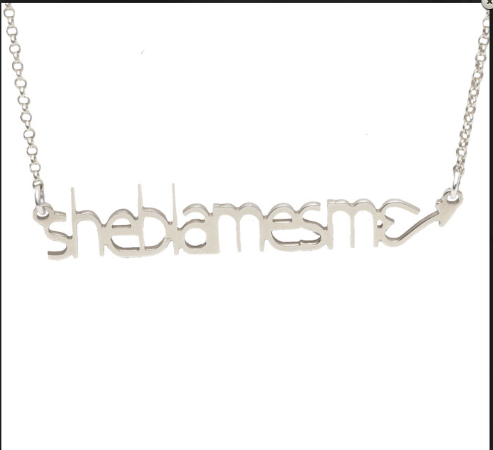 "She Blames Me" Necklace - SWANK - 2